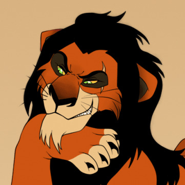 A profile picture of a lion